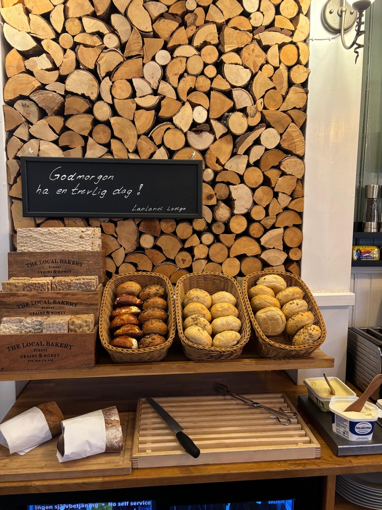 Frisches Frühstücksbuffet