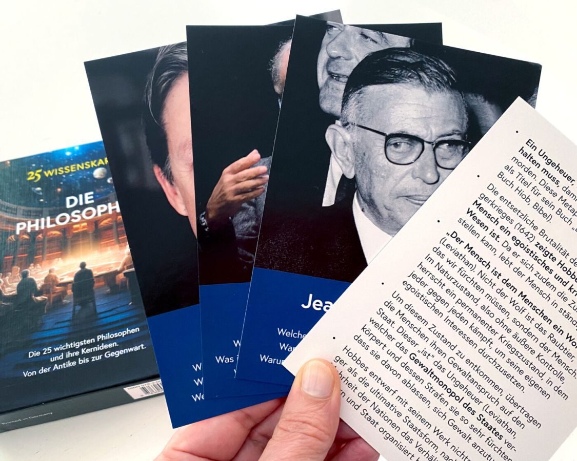 The Philosophers: front and back